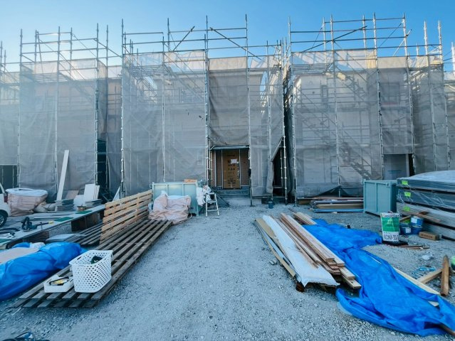 【Cradle Garden】　栃木市大平町西野田　第４　全4邸の前面道路含む現地写真|カースペース並列2台駐車可♪
2025年11月撮影