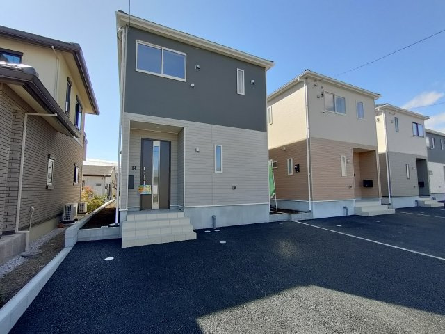 【Cradle Garden】　栃木市大平町西野田　第４　全4邸の外観|収納豊富な全4棟現場です（＾＾）ぜひ、お気軽にお問い合わせください！
2026年3月撮影
