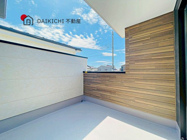 【バルコニー】 | 桶川市泉6期　KEIAI GRACE　新築戸建　全3棟　1号棟