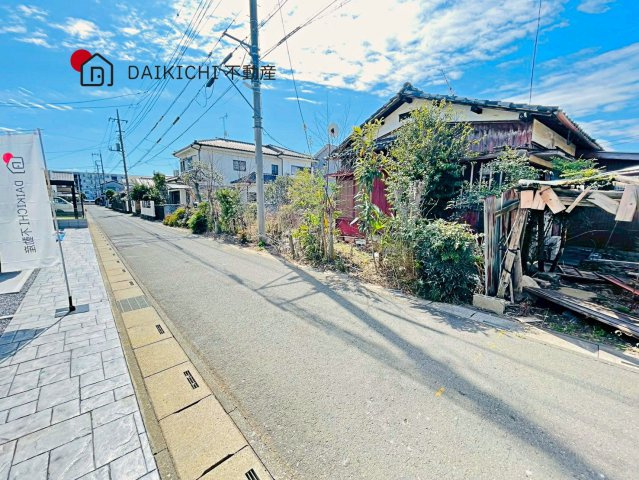 【前面道路含む現地写真】 | 桶川市泉6期　KEIAI GRACE　新築戸建　全3棟　1号棟
