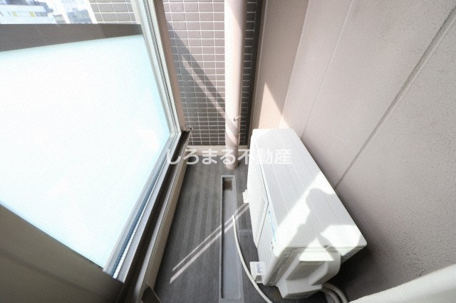 パークタワー北浜のバルコニー