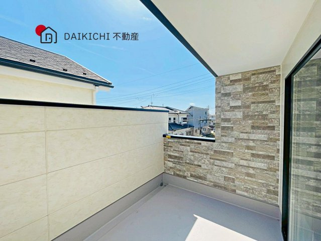 【バルコニー】 | 桶川市泉6期　KEIAI GRACE　新築戸建　全3棟　2号棟