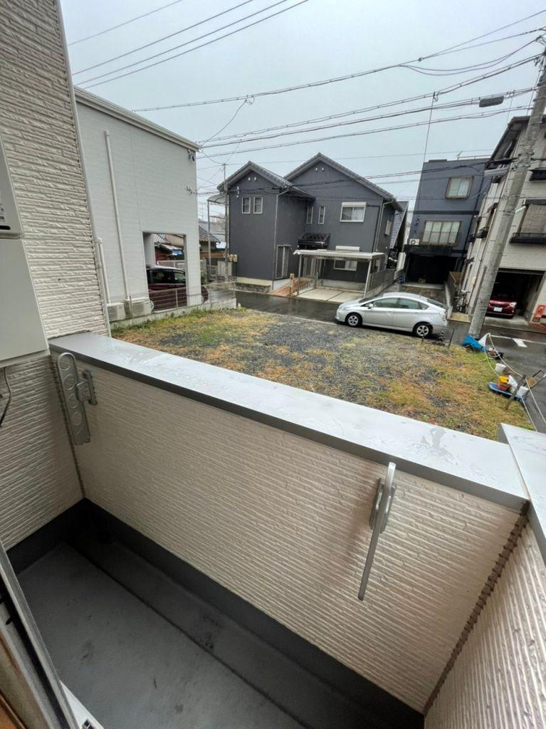 アジュール鶴舞　名古屋市賃貸　仲介手数料無料のバルコニー|バルコニー