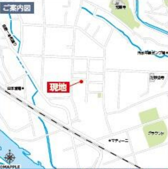 高崎市下佐野町4期　限定1棟　ハートフルタウン　新築建売の地図
