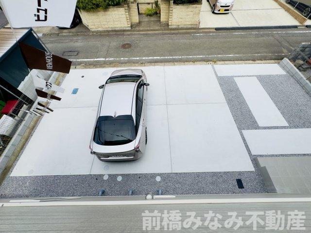 高崎市下佐野町4期　限定1棟　ハートフルタウン　新築建売の駐車場|駐車場に車を止められます