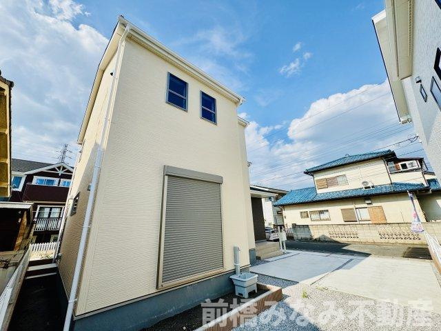 高崎市江木町第5　１号棟(全２棟)　リーブルガーデン　新築建売分譲の外観|おしゃれな外観です