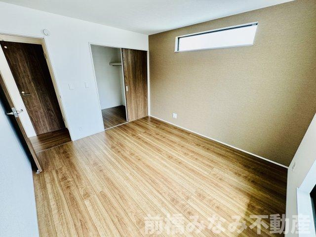 前橋市三河町１丁目　限定1棟　ハートフルタウン　新築建売の洋室|洋室です