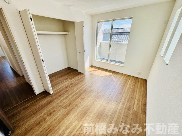 前橋市石倉町三丁目　限定1棟　ハートフルタウン　新築建売の洋室|落ち着いた色調の洋室です