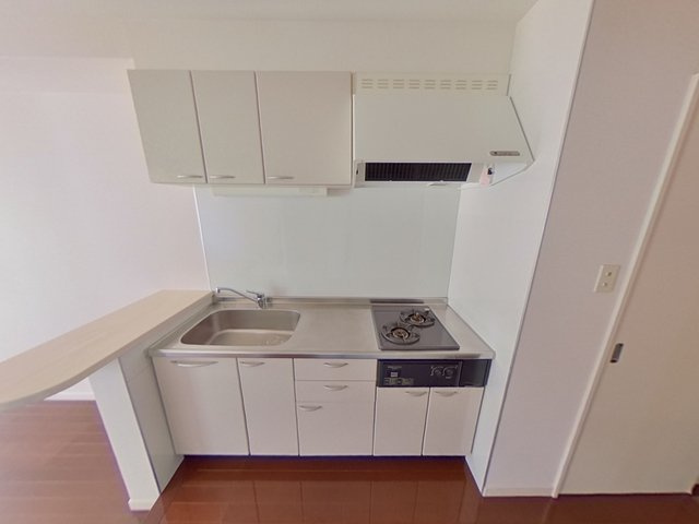 熊本市中央区辛島町の賃貸マンションのキッチン