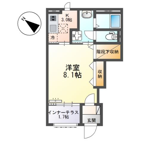 沼津市大諏訪新築アパートの間取り
