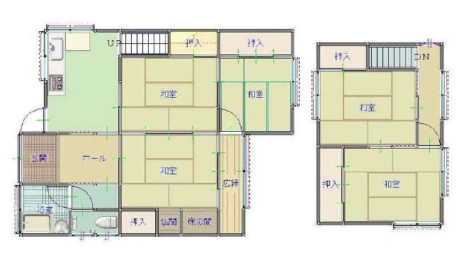 和歌山市島橋東ノ丁・中古戸建・116314