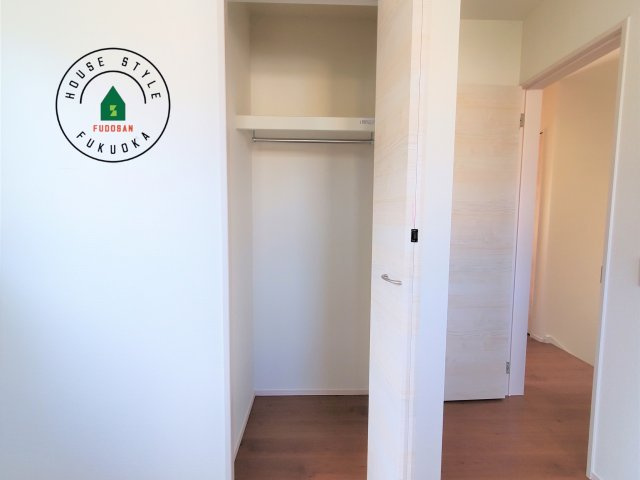 糟屋郡須恵町大字須恵第23-2棟（2号棟）の内観：施工例|大きなスペースがあり、収納には困りません。