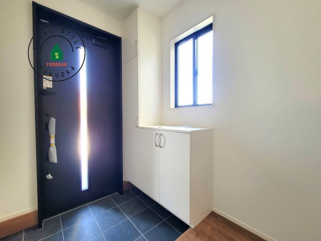 糟屋郡須恵町大字須恵第23-2棟（2号棟）の防犯設備|二重ロックでしっかり防犯対策ができます。