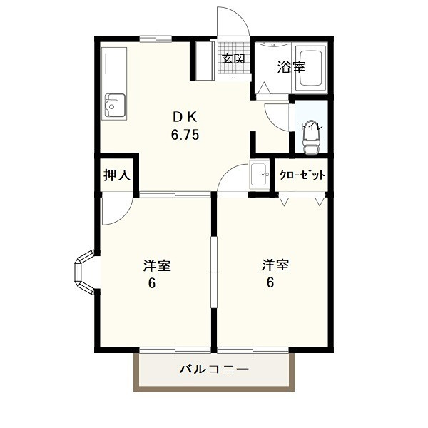 グリーンパレスの間取り