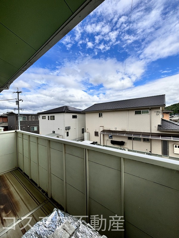 グリーンパレスのバルコニー