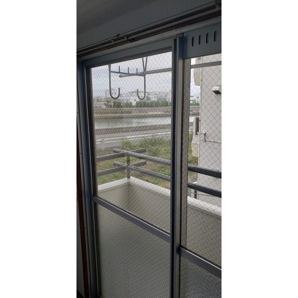 ミリオンハイツのバルコニー