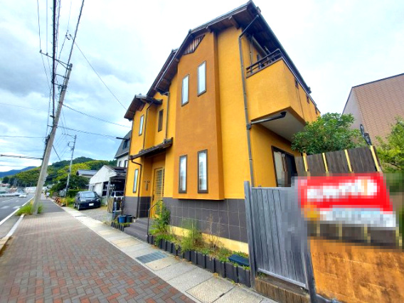 売中古戸建　静岡市葵区松富３丁目の外観|落ち着いた雰囲気の外観です！