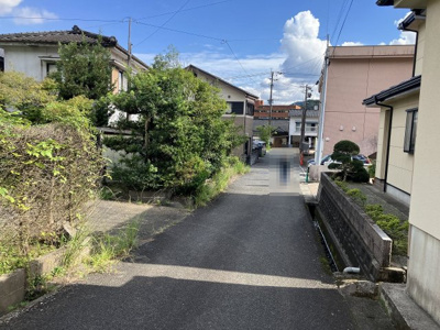 【前面道路含む現地写真】 | 樋脇町市比野字上湯ノ元 土地