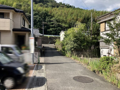 【前面道路含む現地写真】 | 樋脇町市比野字上湯ノ元 土地