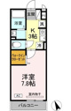 【間取り】 | ロフト付き！1Kの間取りです！