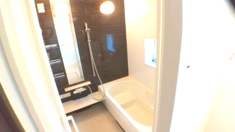 売中古戸建　静岡市清水区横砂南町の浴室|落ちついた空間で一日の疲れを取ることができます