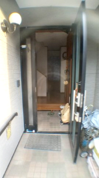 売中古戸建　静岡市清水区有東坂の玄関