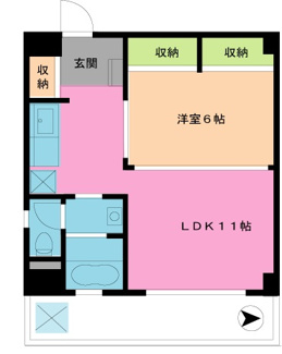 【間取り】 | 升本マンション