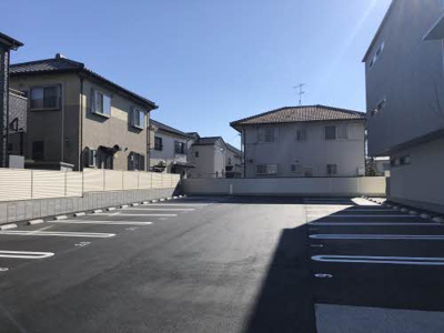 【駐車場】 | ベレオガーデンズｇｒａｃｅ | 敷地内駐車場