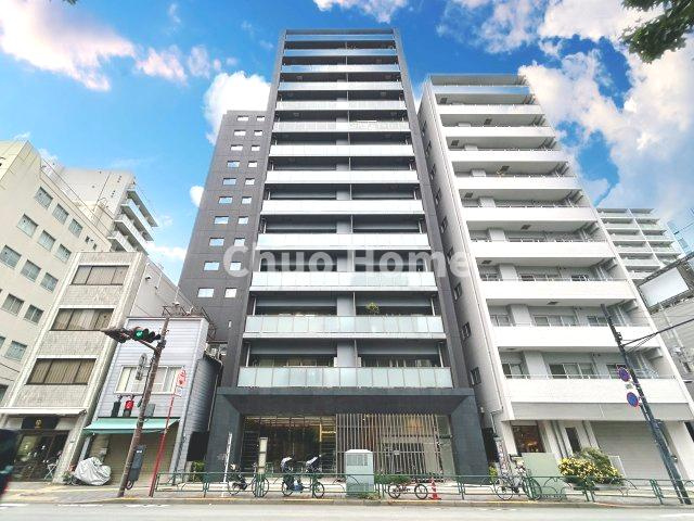 シティハウス新御徒町ステーションコートの外観|2011年11月築。ペットの飼育可能マンションです。