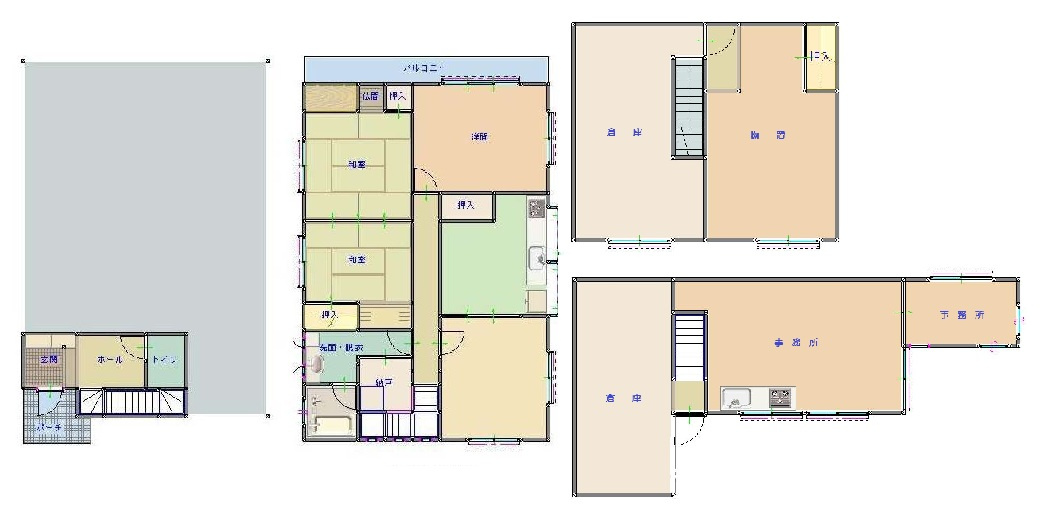 和歌山市中島・店付住宅・72528