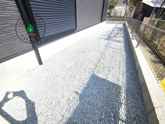 糟屋郡須恵町大字須恵第22-1棟（1号棟）の庭|お庭で自由な時間を過ごせます。