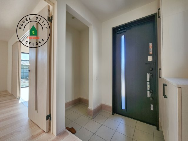 糟屋郡須恵町大字須恵第22-1棟（1号棟）の防犯設備|二重ロックでしっかり防犯対策ができます。