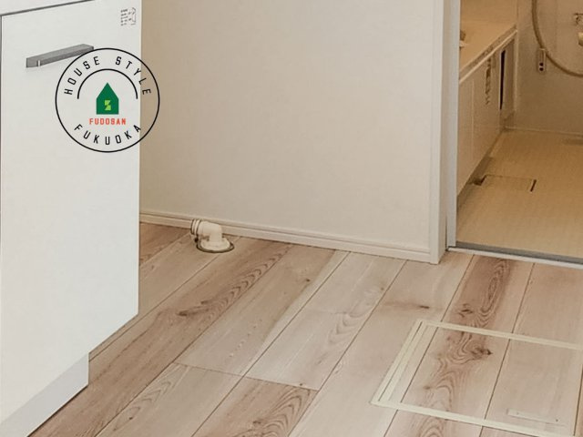 糟屋郡須恵町大字須恵第22-1棟（1号棟）のランドリースペース|ランドリースペースとなります。広々して有効的にご使用できます。 