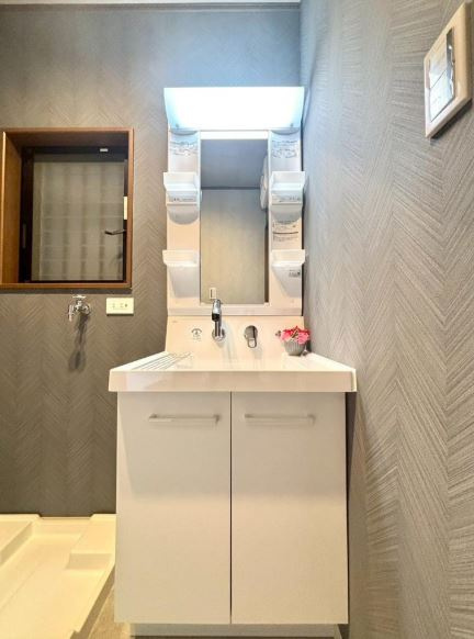 東大阪市稲葉　中古戸建の独立洗面台