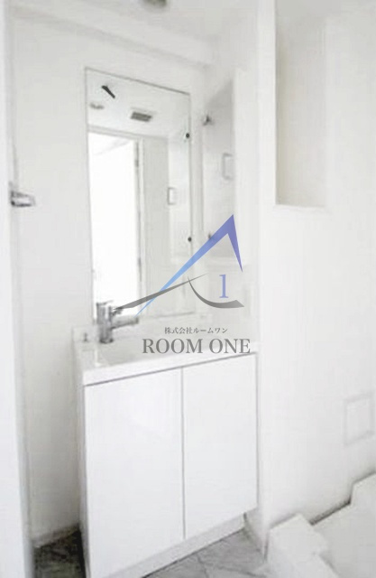 ハーモニーレジデンス武蔵小杉#002の洗面所|洗面台です。