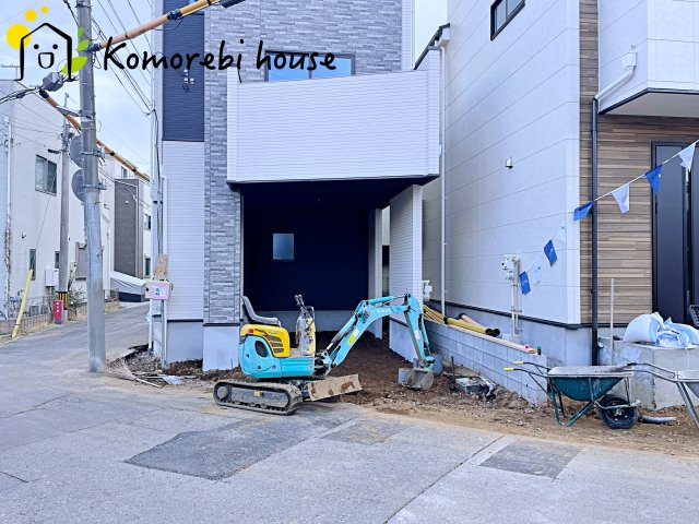 さいたま市大宮区天沼町　15期　新築一戸建て　ケイアイグレース　02の駐車場|26.1.29撮影済み