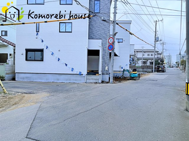 さいたま市大宮区天沼町　15期　新築一戸建て　ケイアイグレース　02の前面道路含む現地写真|26.1.29撮影済み