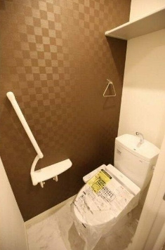 【トイレ】 | Blau高円寺 | 温水洗浄便座。