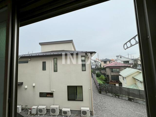 横浜市中区矢口台のアパートの展望