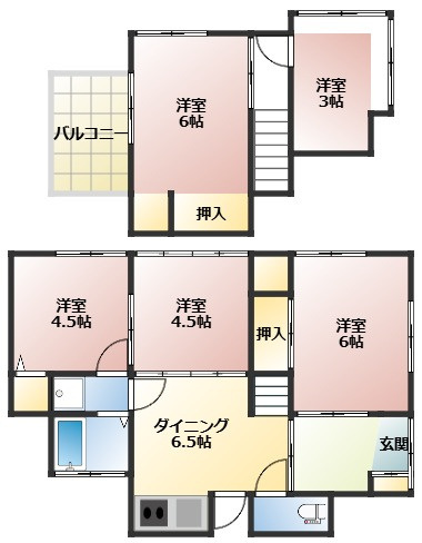 広島市安佐南区長束西４丁目の一戸建て