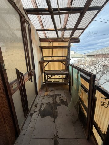 広島市安佐南区長束西４丁目の一戸建てのバルコニー