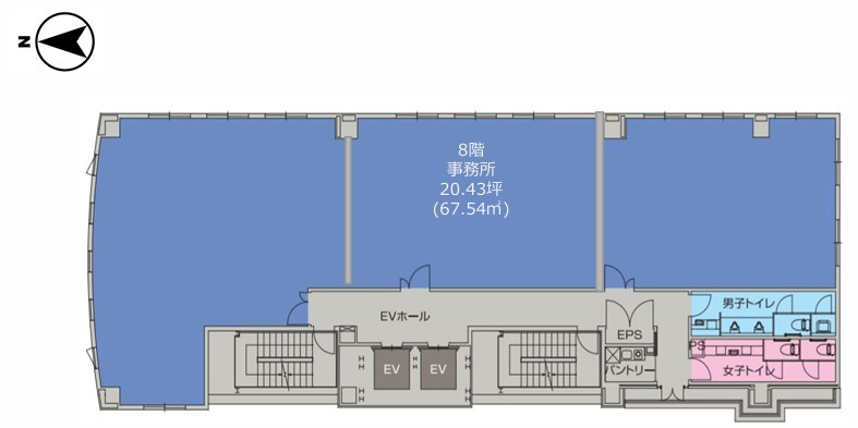 ステラ淀屋橋の区画図