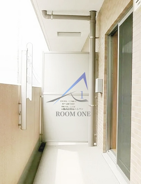 ウィステリア　ヒルズ　ナカムラのバルコニー|バルコニーです。