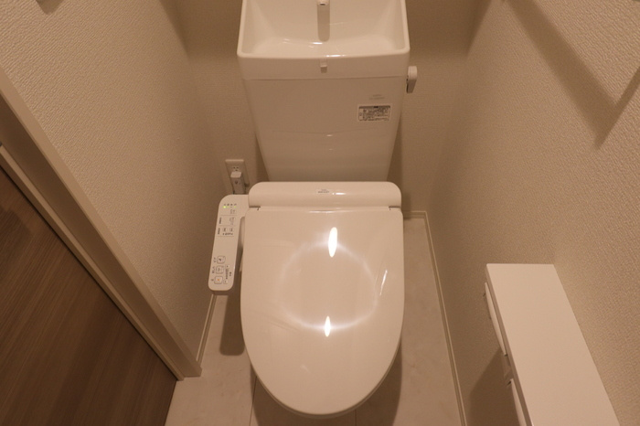 ガナールⅡのトイレ|ゆったりとした空間のトイレです