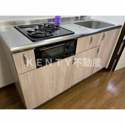 【キッチン】 | シンコウハイツ | きれいなキッチンです