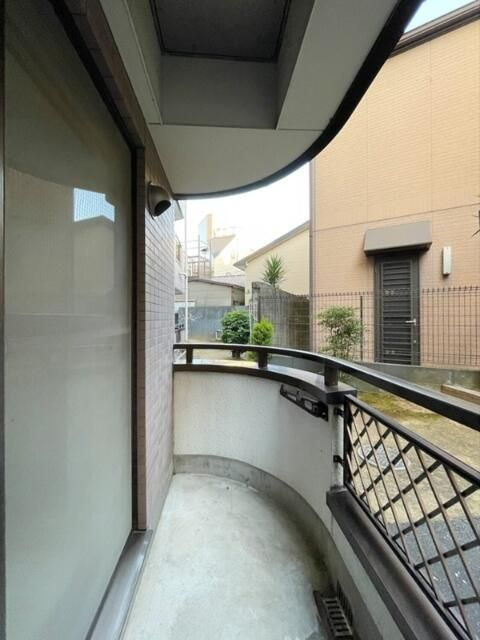 カーサ松原のバルコニー