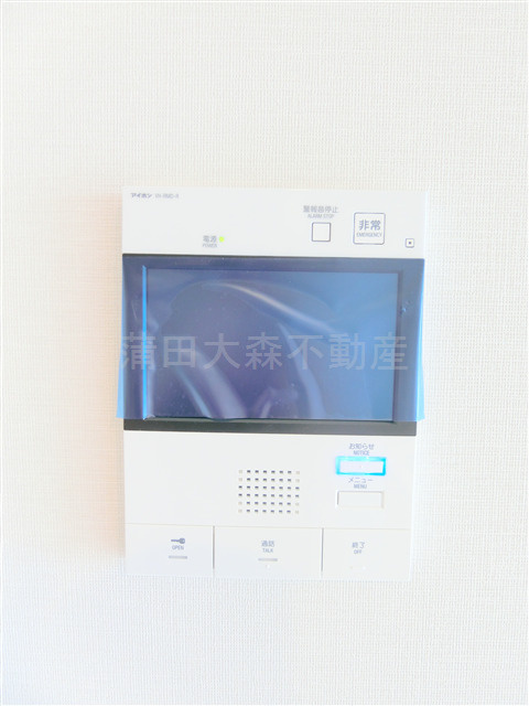 コンフォリア・リヴ西蒲田の設備|TVモニター付きインターホン