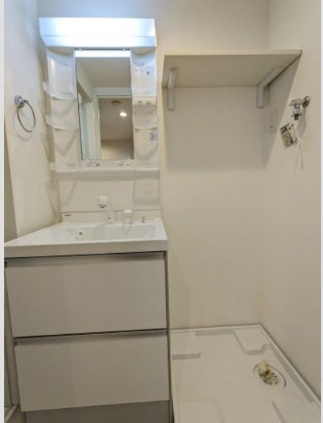 ハーモニーテラス六田の洗面所