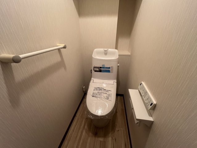 昭和マンション新庄の駐輪場