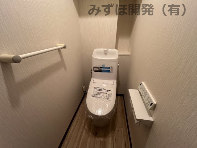 昭和マンション新庄のトイレ|新品に交換済み◎